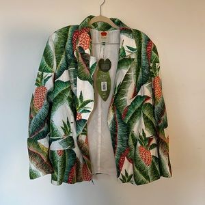 Farm Rio Pineapple Blazer
